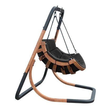 Axi Hängesessel Capri Mit Gestell Schwarz – Bild 8