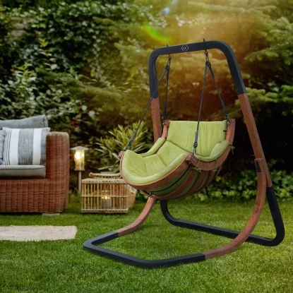 Axi Hängesessel Capri Mit Gestell Grün – Bild 3