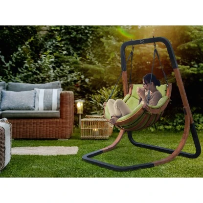 Axi Hängesessel Capri Mit Gestell Grün – Bild 4