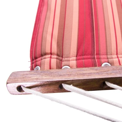 Axi Hängematte Hawaii Set Mit Holzgestell Rot – Bild 10