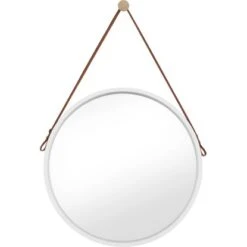 Spiegel RundØ 50 Cm Weiß