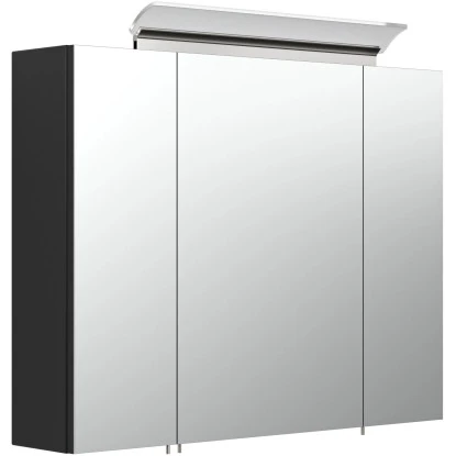 Posseik Badmöbel-Set Luna 80 Cm Anthrazit Seidenglanz4-teilig – Bild 8