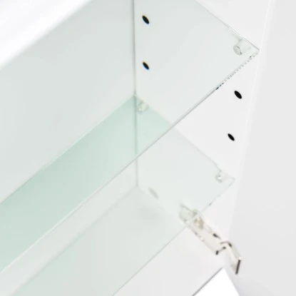 Posseik Badmöbel-Set Pro 75 Cm Weiß Hochglanz 4-teilig – Bild 4