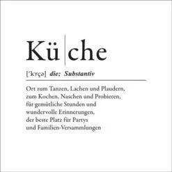 Pro Art Glasbild Küche 20 Cm X 20 Cm