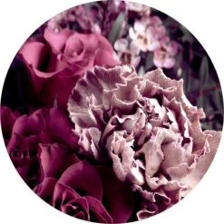 Pro Art Glasbild Baroque Flowers VI Ă 20 Cm