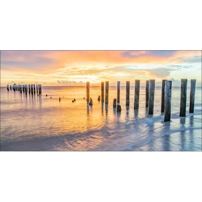 Pro Art Bild Canvas-Art Wellenbrecher II 100 Cm X 50 Cm