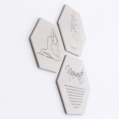 Pro Art Bildkacheln Cut-Out Line Art III 3 Stk. 50 Cm X 50 Cm – Bild 3