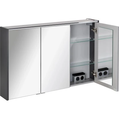 Fackelmann Spiegelschrank 110 Cm Denver Anthrazit â Bild 2