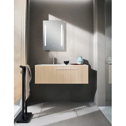 DSK Design Lichtspiegel Silver Beam 50 Cm X 70 Cm, Mit Bewegungsmelder – Bild 5