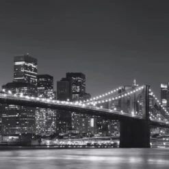 Eurographics Glasbild Manhattan II 20 Cm X 20 Cm