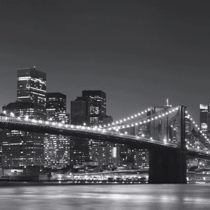 Eurographics Glasbild Manhattan II 20 Cm X 20 Cm