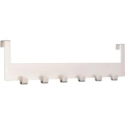 Siro Türgarderobe 6 Haken 1977 Metall Nickel Matt Länge 375 Mm