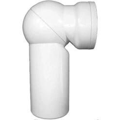 HL WC-Anschlussbogen DN 110 Weiß Mit Drehgelenk