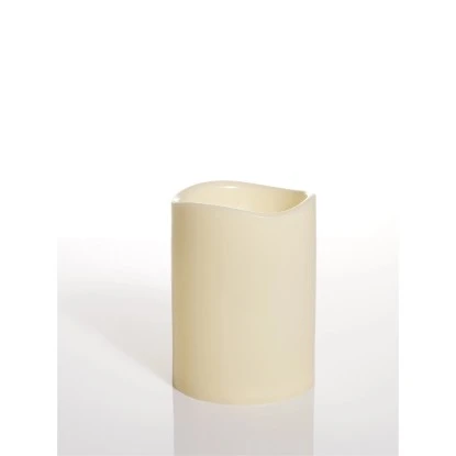 LED-Outdoor-Kerze Kunststoff Molto Inkl. Fernbedienung Flower Power 15x20cm – Bild 2