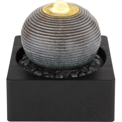 Globo LED-Brunnen Fontana 4-flammig Anthrazit 180 X 180 X 175 Mm – Bild 2