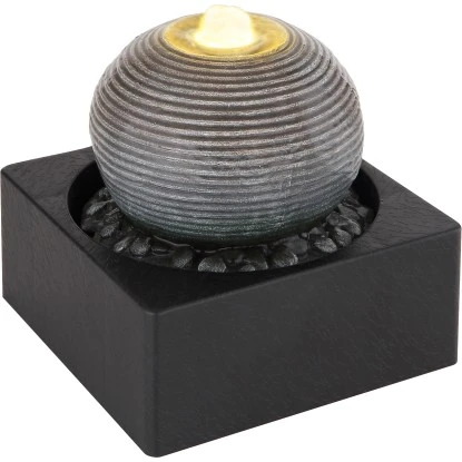 Globo LED-Brunnen Fontana 4-flammig Anthrazit 180 X 180 X 175 Mm – Bild 3