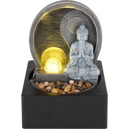 Globo LED-Brunnen Fontana 4-flammig Anthrazit 180 X 180 X 240 Mm – Bild 2