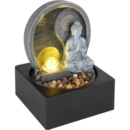 Globo LED-Brunnen Fontana 4-flammig Anthrazit 180 X 180 X 240 Mm – Bild 3