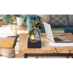 Globo LED-Brunnen Fontana 4-flammig Anthrazit 180 X 180 X 240 Mm