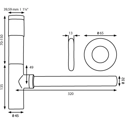 AquaSu Geruchsverschluss Luxus Für Waschtische Chrom – Bild 2