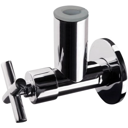 Handwerk Design Eckventil Exklusiv Verchromt 2er-Set – Bild 2