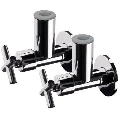 Handwerk Design Eckventil Exklusiv Verchromt 2er-Set