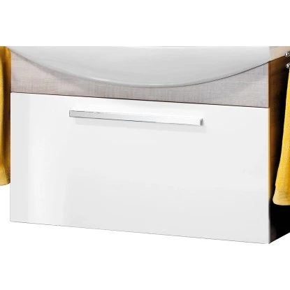 Fackelmann Waschbeckenunterschrank 98,5 Cm A-Vero Eiche-Weiß