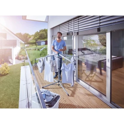 Leifheit Standwäscheschirm LinoPop Up 140 – Bild 4