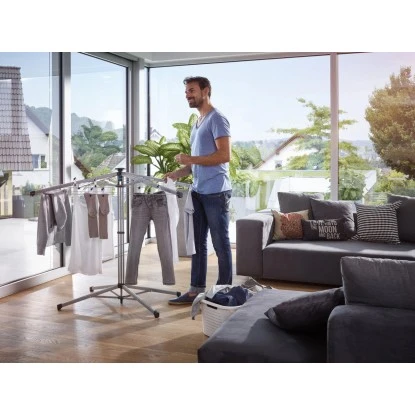 Leifheit Standwäscheschirm LinoPop Up 140 – Bild 6