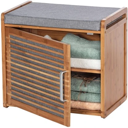 Wenko Schuhschrank Bahari Bambus Braun – Bild 3