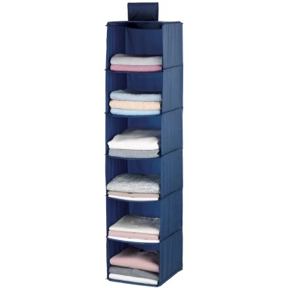 Wenko Wäschesortierer Business Dunkelblau Mit 6 Fächer