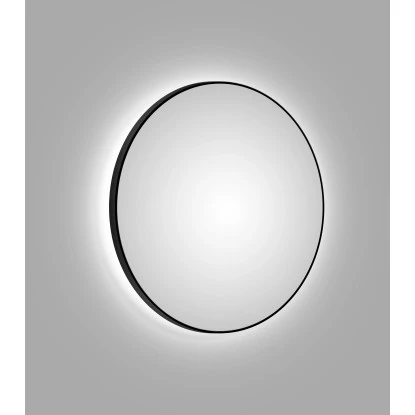 DSK Design LED-Lichtspiegel Silver Globo Ø 120 Cm Schwarz Matt Rund – Bild 2