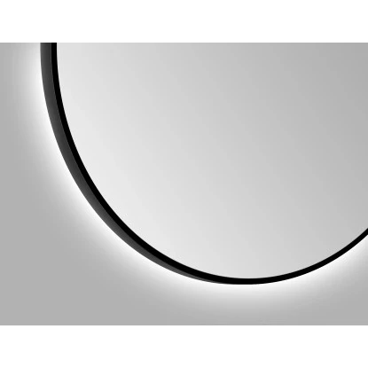 DSK Design LED-Lichtspiegel Silver Globo Ø 120 Cm Schwarz Matt Rund – Bild 7