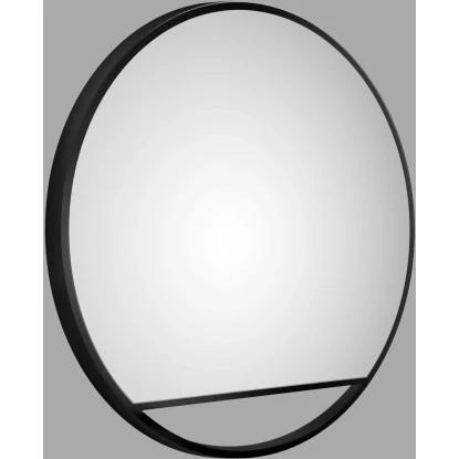 DSK Design Wandspiegel Silver Cosmos Ø 60 Cm Schwarz Matt Rund – Bild 2