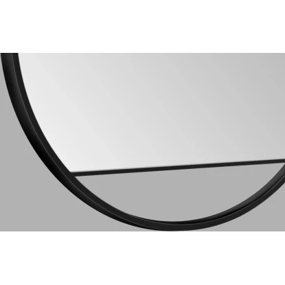 DSK Design Wandspiegel Silver Cosmos Ø 60 Cm Schwarz Matt Rund – Bild 7