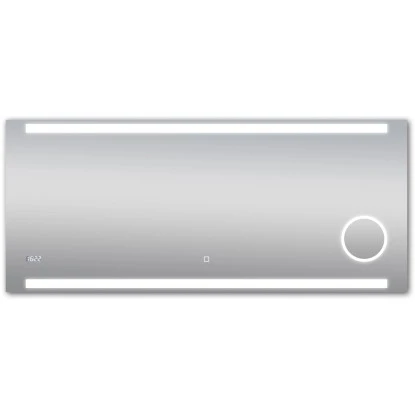 DSK Design LED-Lichtspiegel Silver Rey 140 Cm X 60 Cm