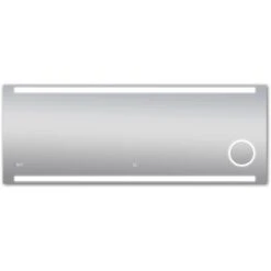 DSK Design LED-Lichtspiegel Silver Rey 160 Cm X 60 Cm