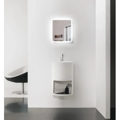 DSK Design LED-Lichtspiegel Silver Luna 40 Cm X 45 Cm – Bild 4