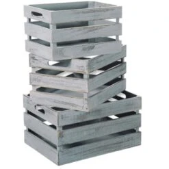 Kesper Aufbewahrungsbox 3er Set100 % FSC®