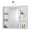 Sieper Spiegelschrank Latina 72 Cm X 78 Cm X 17 Cm Weiß