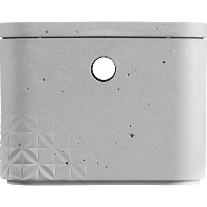Curver 3er Set Beton Box Mit Deckel 2 X XS + 1 X S Helllgrau – Bild 4