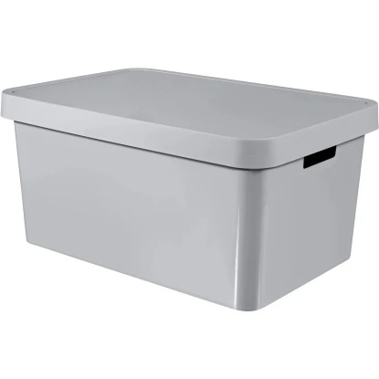 Curver 3er Set Infinity Box Mit Deckel 45 L Hellgrau