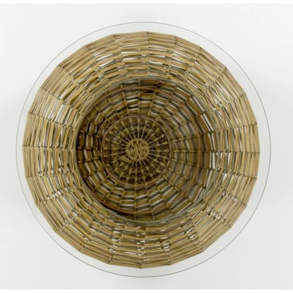 Kayoom Beistelltisch Baran Hellbraun 36 Cm X 45 Cm X 62 Cm – Bild 2