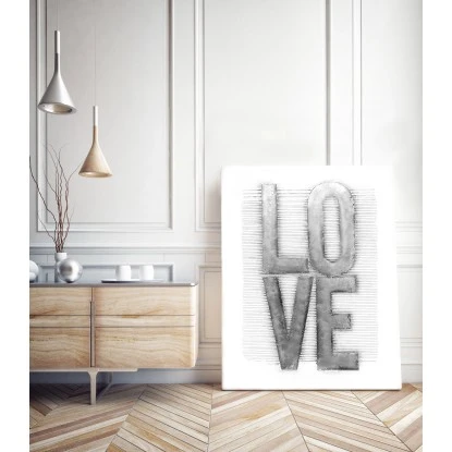 Kayoom Aluminium-Wandbild Liebe 80cm X 100cm – Bild 4