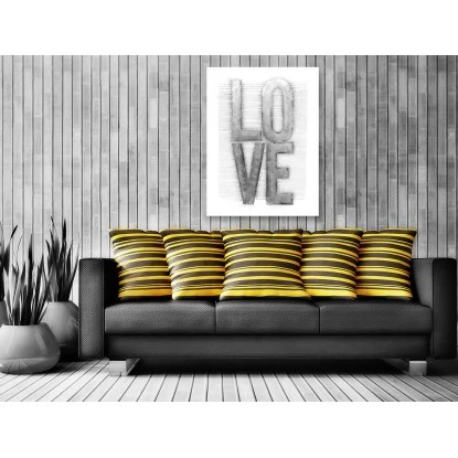 Kayoom Aluminium-Wandbild Liebe 80cm X 100cm – Bild 5