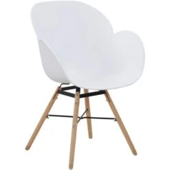 Kayoom Stuhl Amalia 110 2er-Set Weiß 59 Cm X 83,5 Cm X 57,5 Cm