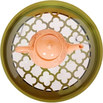 Kayoom Beistelltisch River Gelbgrün Ø 37 Cm X 40 Cm – Bild 2