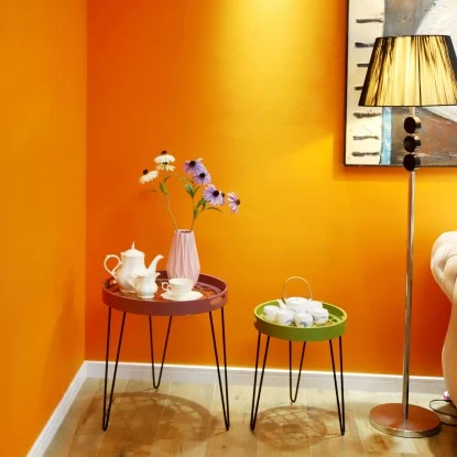 Kayoom Beistelltisch River Gelbgrün Ø 37 Cm X 40 Cm – Bild 4