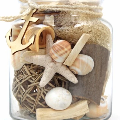 Kayoom Deko-Glas Flora Natural Ø 13,5 Cm X 16,5 Cm – Bild 4