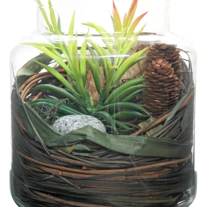 Kayoom Deko-Glas Flora Natural Ø 20 Cm X 18 Cm – Bild 4